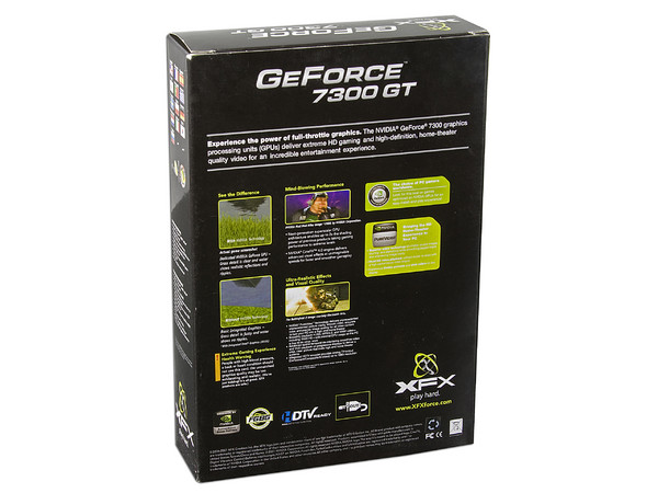 Tarjeta de Video XFX NVIDIA GeForce 7300GT, 256MB, Salida a TV, Puerto PCI Express x16