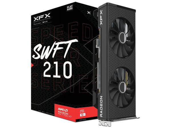 Tarjeta de video XFX SPEEDSTER SWFT 210 RADEON RX7700XT, 12GB GDDR6, 1xHDMI, 3xDisplayPort, PCI Express 4.0