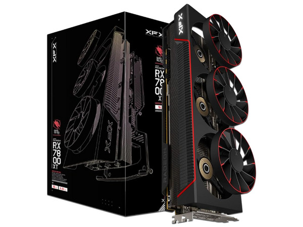 Tarjeta de Video AMD Radeon RX 7800 XT XFX Magnetic Air, 16GB GDDR6, 1xHDMI, 3xDisplayPort, PCI Express 4.0