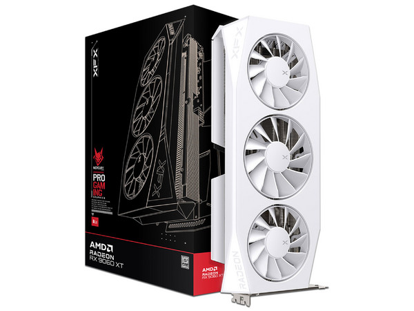 Tarjeta de Video AMD Radeon RX 9060 XT AMD Mercury OC, 16GB GDDR6, 1xHDMI, 2xDisplayPort, PCI Express x16 5.0, Color Blanco