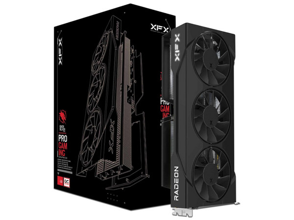 Tarjeta de Video AMD Radeon RX 9060 XT XFX SWIFT, 16GB GDDR6, 1xHDMI, 2xDisplayPort, PCI Express 5.0.