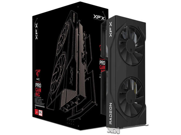 Tarjeta de Video AMD Radeon RX 9060 XT XFX Swift OC Gaming Edition, 8GB GDDR6, 1xHDMI, 2xDisplayPort, PCI Express 5.0.