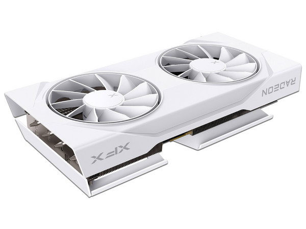 Tarjeta de Video XFX AMD Radeon RX 9060XT , 8GB GDDR6, 1xHDMI, 2xDisplayPort, PCI Express 5.0, Color Blanco.