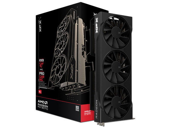 Tarjeta de Video AMD Radeon RX 9070 XFX Swift OC, 16GB GDDR6, 1xHDMI, 3xDisplayPort, PCI Express x16 5.0, Color Negro.