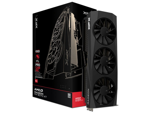 Tarjeta de Video AMD Radeon RX 9070 XT XFX Quicksilver Gaming Edition, 16GB GDDR6, 1xHDMI, 3xDisplayPort, PCI Express 5.0.
