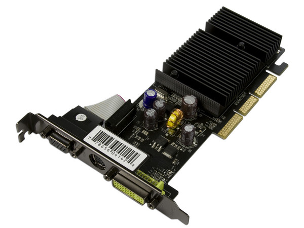 Tarjeta de Video XFX GeForce 6200 con 256MB, Salida a TV.  AGP 8x
