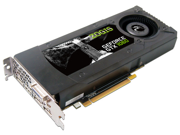 Tarjeta de Video NVIDIA GeForce GTX 1060 ZOGIS, 6GB GDDR5, 1xHDMI, 1xDVI, 1xDisplayPort