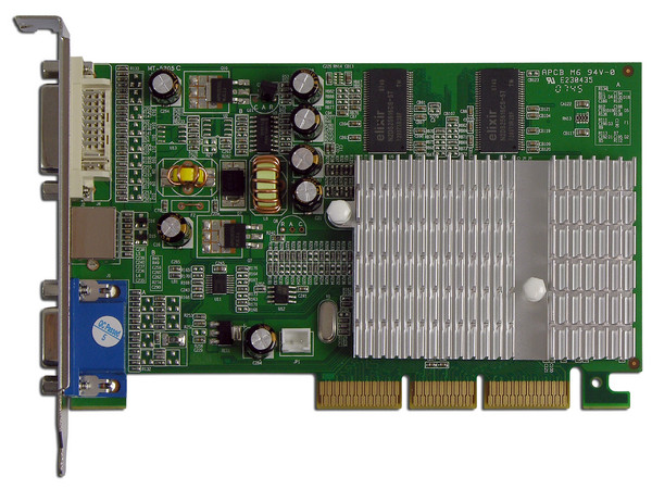 Tarjeta de Video ZOGIS nVidia GeForce FX 5500 con 256MB, Salida a TV. Puerto AGP 8X.