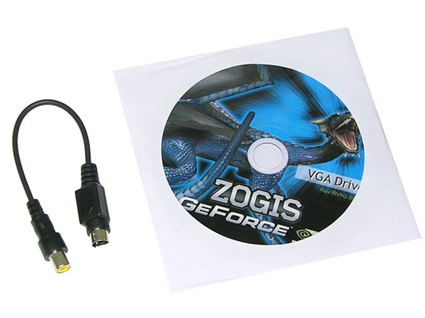 T. de Video ZOGIS nVidia GeForce 6800 con 256MB (128bits), Salida a TV. Puerto AGP 8X.