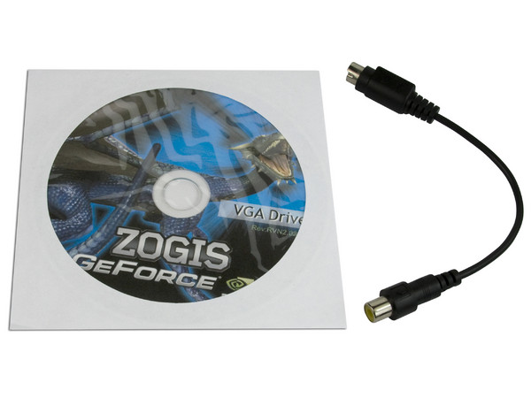 T. de Video Zogis Geforce 7200GS TC con 256MB DDR2 (con TurboCache hasta 512MB), Salida a TV. Puerto PCI Express x 16