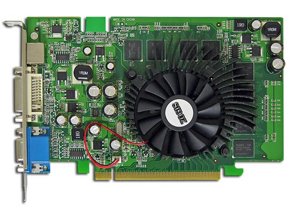 Tarjeta de Video ZOGIS NVIDIA GeForce 8500GT, 512MB DDR2, Salida a TV, 100% compatible con DirectX 10. Puerto PCI Express x16