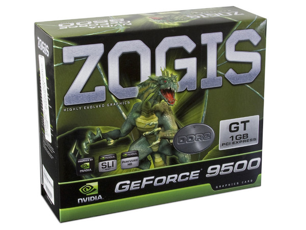 Tarjeta de Video ZOGIS NVIDIA GeForce 9500GT, 1GB DDR2, Salida a TV, Puerto PCI Express x16
