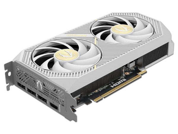 Tarjeta de Video ZOTAC Twin Edge OC RTX 5060 Ti ZT-B50620Q-10M de 16GB GDDR7, 1x HDMI, 3x Mini DisplayPort, PCI Express x16 5.0, Color Blanco.