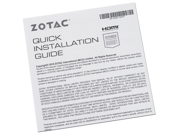 Tarjeta de Video NVIDIA GeForce GTX 1050Ti ZOTAC OC Edition, 4GB GDDR5, 1xHDMI, 1xDVI, 1xDisplayPort, PCI Express 3.0