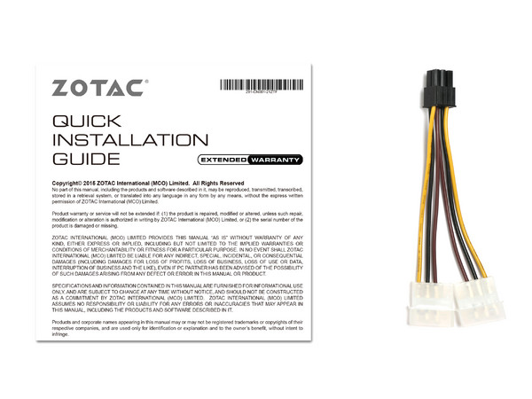 Tarjeta de Video Zotac  NVIDIA GeForce GTX 1060 AMP Edition, 6GB GDDR5, DisplayPort, HDMI, DVI, Puerto PCI Express 3.0.