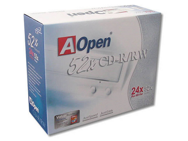 Quemador de CDs AOpen 5224, Graba/Regraba/Lee: 52x/24x/52x, Interno, Interfase IDE.