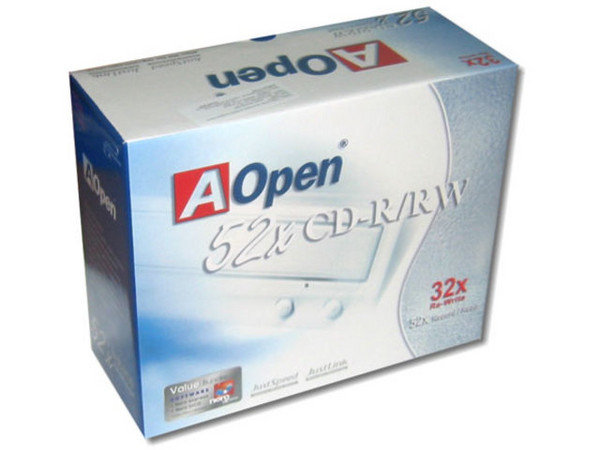 Quemador de CDs AOpen 5232, Graba/Regraba/Lee: 52x/32x/52x, Interno, Interfase IDE.