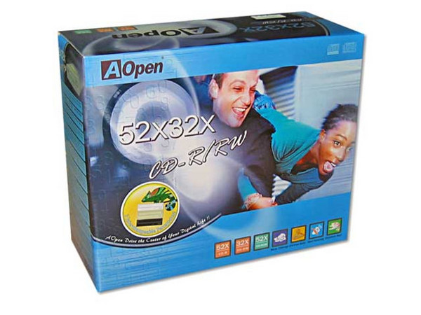 Quemador de CDs AOpen 5232, Graba/Regraba/Lee: 52x/32x/52x, Interno, Interfase IDE.