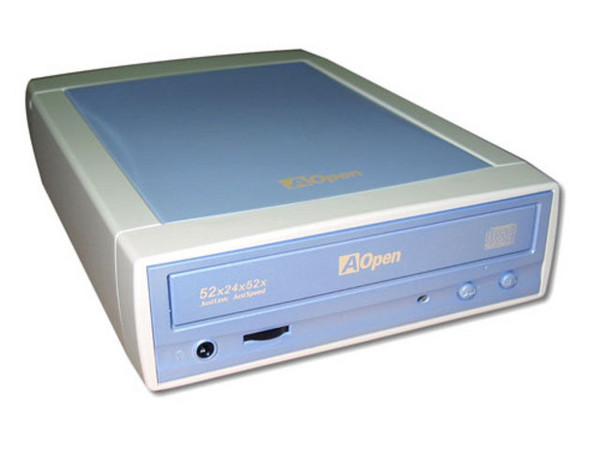 Quemador de CDs AOpen, Externo, Graba/Regraba/Lee: 52x/24x/52x, Interfase USB.