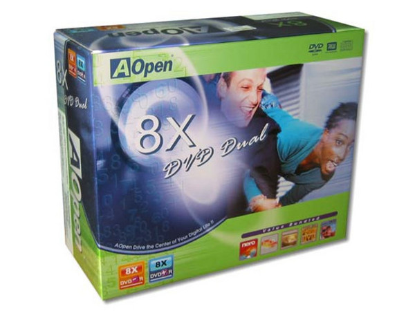 Quemador AOpen, Color Beige, Multiformato(DVD/CD-RW):
DVD-RW+: Graba/Regraba/Lee : 8x/4x/12x, 
DVD-RW-: Graba/Regraba/Lee : 8x/4x/12x, 
CD-RW: Graba/Regraba/Lee: 32x/16x/40x