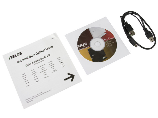 Quemador Asus Externo Slim USB 2.0, Negro:
no necesita cable de alimentación,
DVD+RW: Graba/Regraba/Lee: 8x/8x/8x,
DVD+R DL: Graba 6X, DVD-R DL: Graba 6X,
DVD-RW: Graba/Regraba/Lee: 8x/6x/8x,
CD-RW: Graba/Regraba/Lee: 24x/16x/24x.