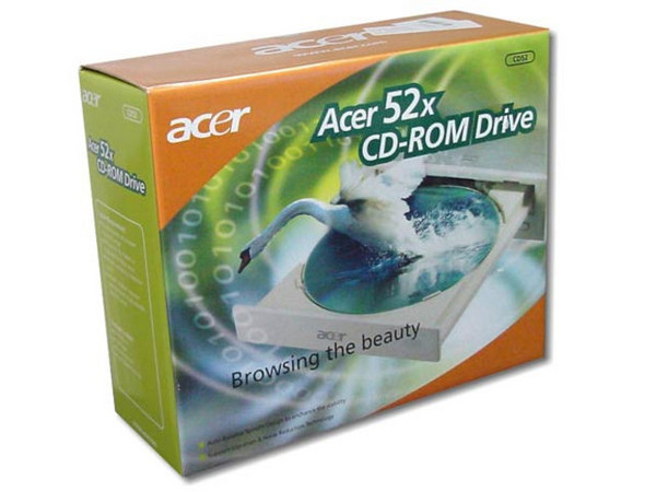 Unidad CD-ROM Marca Acer Interno 52X, Interfase IDE