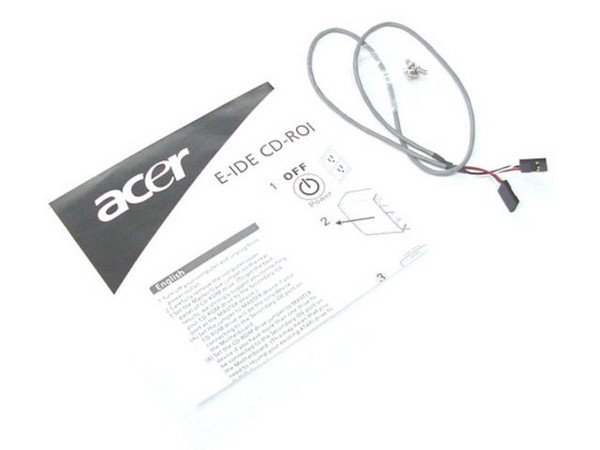Unidad CD-ROM Marca Acer Interno 52X, Interfase IDE