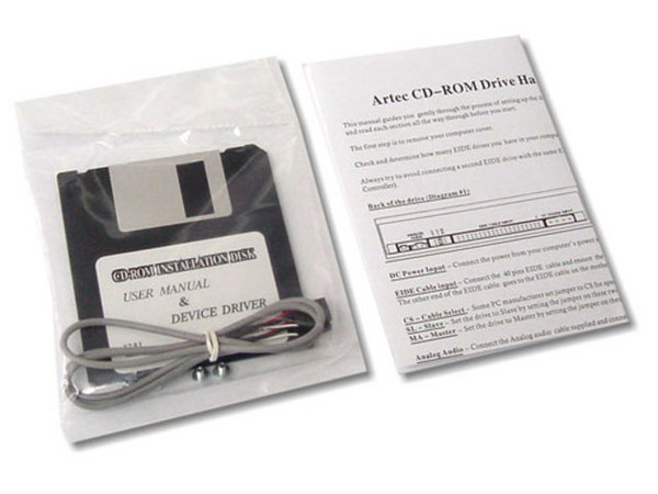 Unidad CD-ROM ARTEC Interno 56X, Interfase IDE