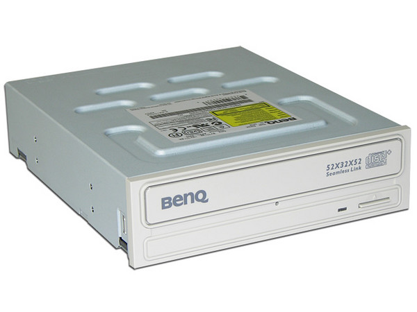 Quemador de CDs BenQ, Graba/Regraba/Lee: 52X/32X/52X