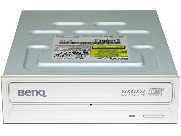 Quemador de CDs BenQ, Graba/Regraba/Lee: 52X/32X/52X