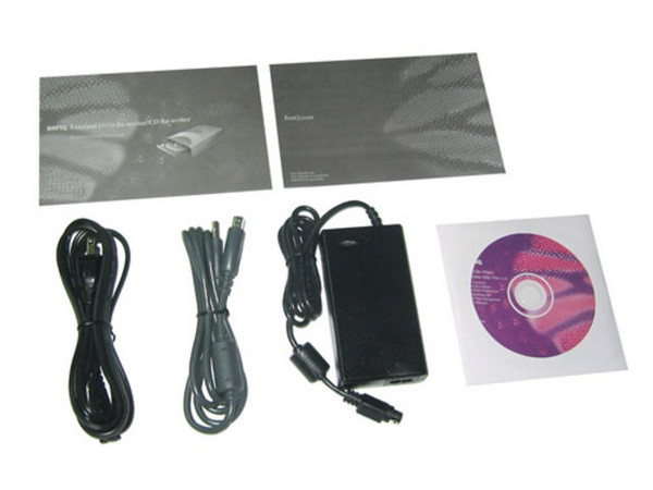 Quemador BenQ, Externo Multiformato, USB 2.0:
DVD+RW: Graba/Regraba/Lee: 16x/4x/16x,
DVD-RW: Graba/Regraba/Lee: 16x/4x/16x,
DVD+R DL: Graba 2.4x,
CD-RW: Graba/Regraba/Lee: 40x/24x/40x