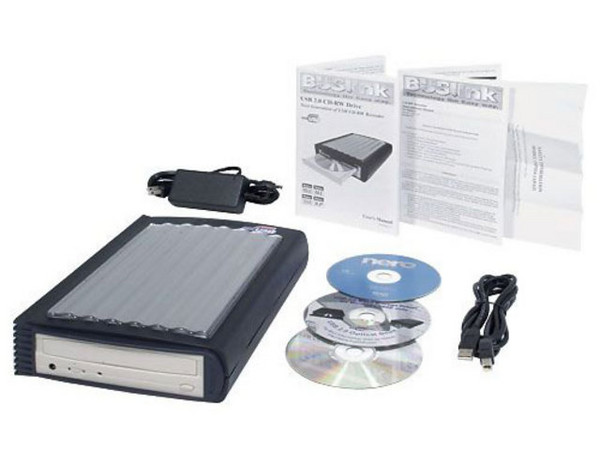 Quemador de CDs BusLink, Externo Graba/Regraba/Lee : 48X/12X/48X, USB 2.0