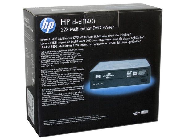 Quemador HP 1140i, Lightscribe! IDE::
DVD+RW: Graba/Regraba/Lee: 22x/8x/16x,
DVD+R DL: 8x, DVD-R DL: 8x, DVD-RAM: 12x,
DVD-RW: Graba/Regraba/Lee: 22x/6x/16x,
CD-RW: Graba/Regraba/Lee: 48x/32x/48x