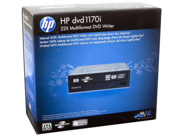 Quemador HP 1170i, Lightscribe! SATA::
DVD+RW: Graba/Regraba/Lee: 22x/8x/16x,
DVD+R DL: 8x, DVD-R DL: 8x, DVD-RAM: 12x,
DVD-RW: Graba/Regraba/Lee: 22x/6x/16x,
CD-RW: Graba/Regraba/Lee: 48x/32x/48x