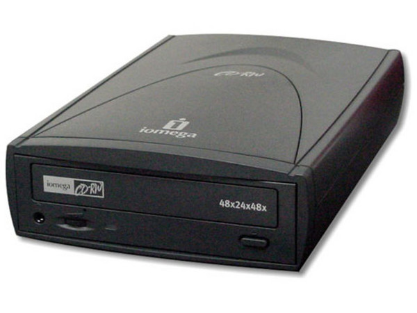 Quemador de CDs Externo Iomega, Velocidades: Graba/Regraba/Lee : 48X/24X/48X, Interfase USB 2.0/1.1