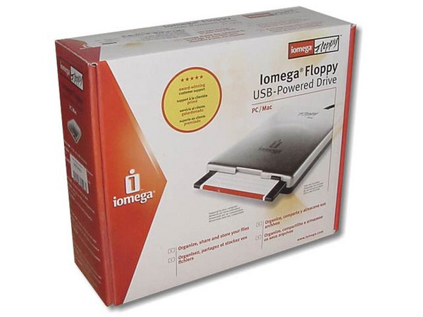 Unidad de Disquetes Iomega  (Floppy Drive) Externo. USB