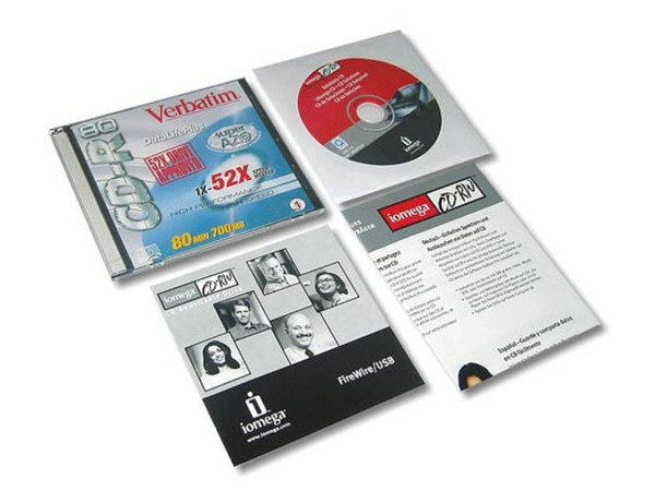 Combo Iomega de Quemador de CDs + DVD-ROM, Externo, Graba/Regraba/Lee: 48x/24x/48x, DVD 16x (Lectura). USB 2.0