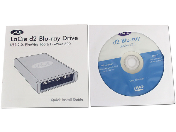 Quemador de Blu-ray Lacie Externo 12x,  FireWire 400 y USB 2.0