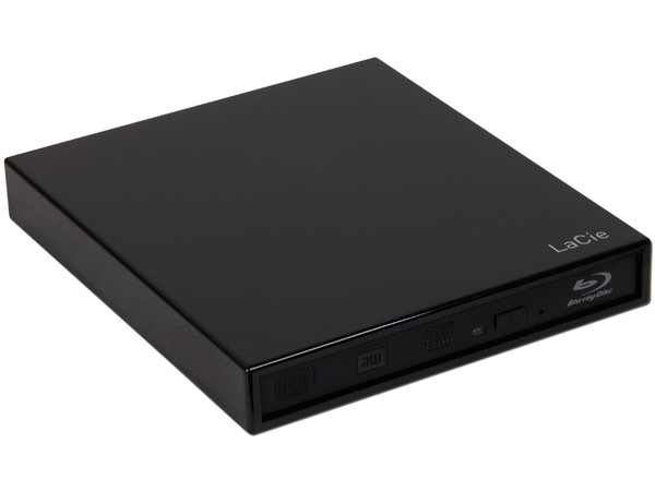 Quemador de Blu-ray Lacie Slim Externo 6x, reproduce Blu-ray 3D, USB 3.0