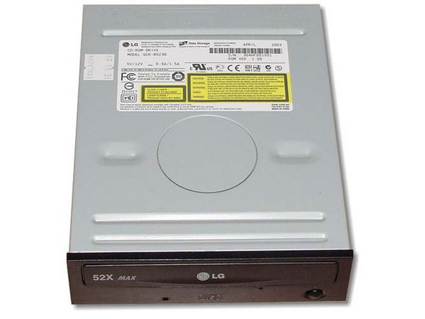 Unidad CD-ROM LG 52X, Interno. Color Negro