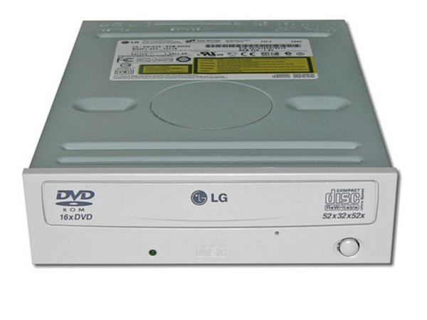 Combo LG: Quemador de CDs Graba/Regraba/Lee: 52x/32x/52x y lee DVD-ROM 16X. Presentación OEM (Sin Caja)