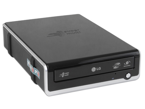 Quemador LG LightScribe, Color Negro, Externo:
DVD+RW: Graba/Regraba/Lee: 20x/8x/16x,
DVD+R DL: Graba 16X, DVD-R DL: Graba 16X,
DVD-RW: Graba/Regraba/Lee: 20x/6x/16x,
CD-RW: Graba/Regraba/Lee: 48x/32x/40x. USB 2.0