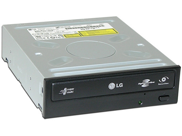 Quemador LG LightScribe, Color Negro/Beige. Serial ATA:
DVD+RW: Graba/Regraba/Lee: 20x/8x/16x,
DVD+RDL, DVD-RDL: Graba 12X, DVD-RAM:12X,
DVD-RW: Graba/Regraba/Lee: 20x/6x/16x,
CD-RW: Graba/Regraba/Lee: 48x/32x/48x