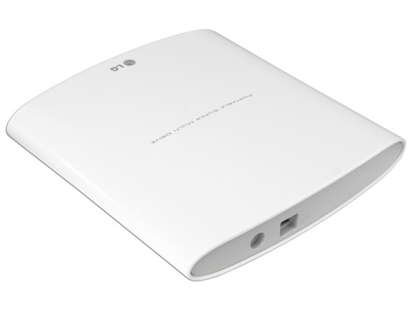Quemador LG Externo Slim USB 2.0, Blanco:
no necesita cable de alimentación,
DVD+RW: Graba/Regraba/Lee: 8x/8x/8x,
DVD+R DL: Graba 6X, DVD-R DL: Graba 6X,
DVD-RW: Graba/Regraba/Lee: 8x/6x/8x,
CD-RW: Graba/Regraba/Lee: 24x/24x/24x