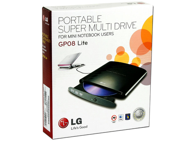 Quemador LG Externo Slim USB 2.0, Negro:
no necesita cable de alimentación,
DVD+RW: Graba/Regraba/Lee: 8x/8x/8x,
DVD+R DL: Graba 6X, DVD-R DL: Graba 6X,
DVD-RW: Graba/Regraba/Lee: 8x/6x/8x,
CD-RW: Graba/Regraba/Lee: 24x/24x/24x