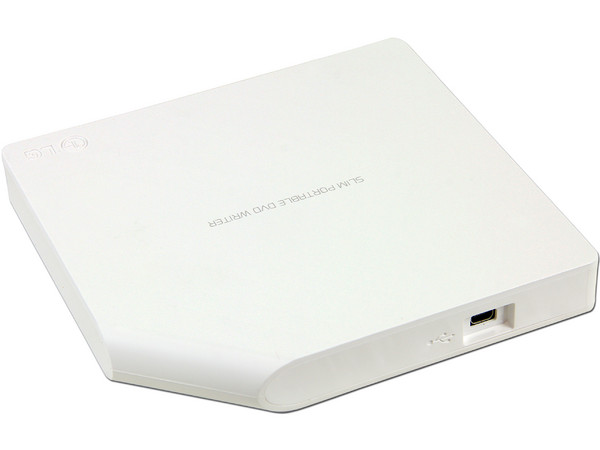 Quemador LG Externo Slim USB 2.0, Blanco:
no necesita cable de alimentación,
DVD+RW: Graba/Regraba/Lee: 8x/8x/8x,
DVD+R DL: Graba 6X, DVD-R DL: Graba 6X,
DVD-RW: Graba/Regraba/Lee: 8x/6x/8x,
CD-RW: Graba/Regraba/Lee: 24x/24x/24