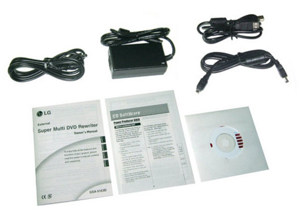 Quemador LG, Externo Multiformato, IEEE1394/USB2.0:
DVD+RW: Graba/Regraba/Lee: 16x/8x/16x,
DVD-RW: Graba/Regraba/Lee: 16x/6x/16x,
DVD+R DL: Graba 4x, DVD-RAM: Graba 5x,
CD-RW: Graba/Regraba/Lee: 40x/24x/40x