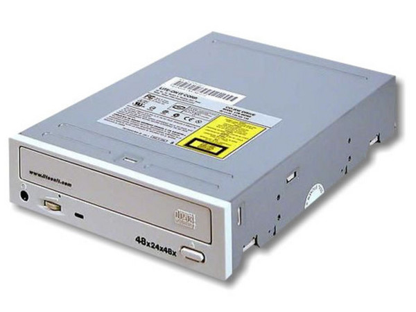 Quemador de CDs LiteOn, Interno, Velocidades Graba/Regraba/Lee : 48x/24x/48x.