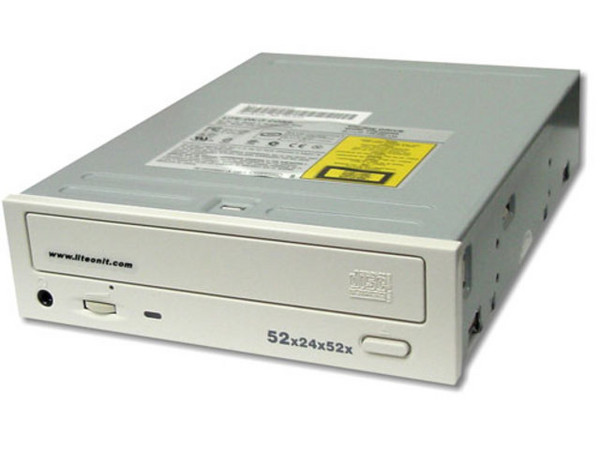 Quemador de CDs LiteOn, Interno, Velocidades Graba/Regraba/Lee : 52x/24x/52x.