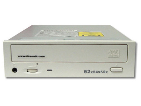 Quemador de CDs LiteOn, Interno, Velocidades Graba/Regraba/Lee : 52x/24x/52x.